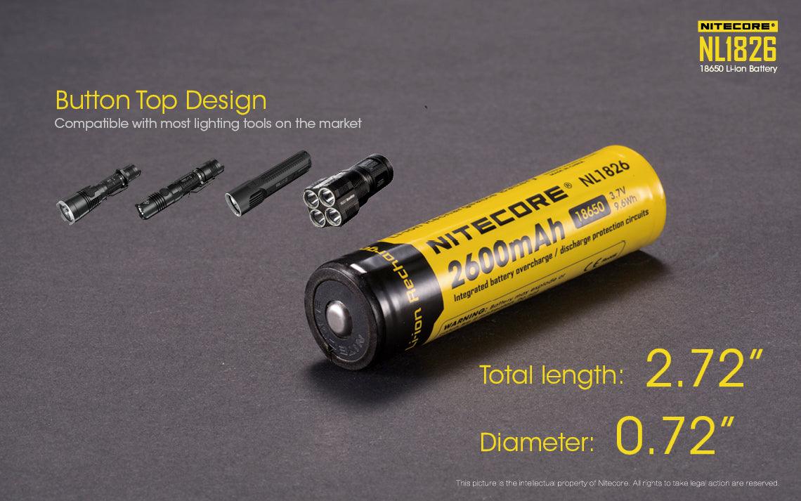 NL1826 (18650 - 2600mAh - 2A) - Image 6