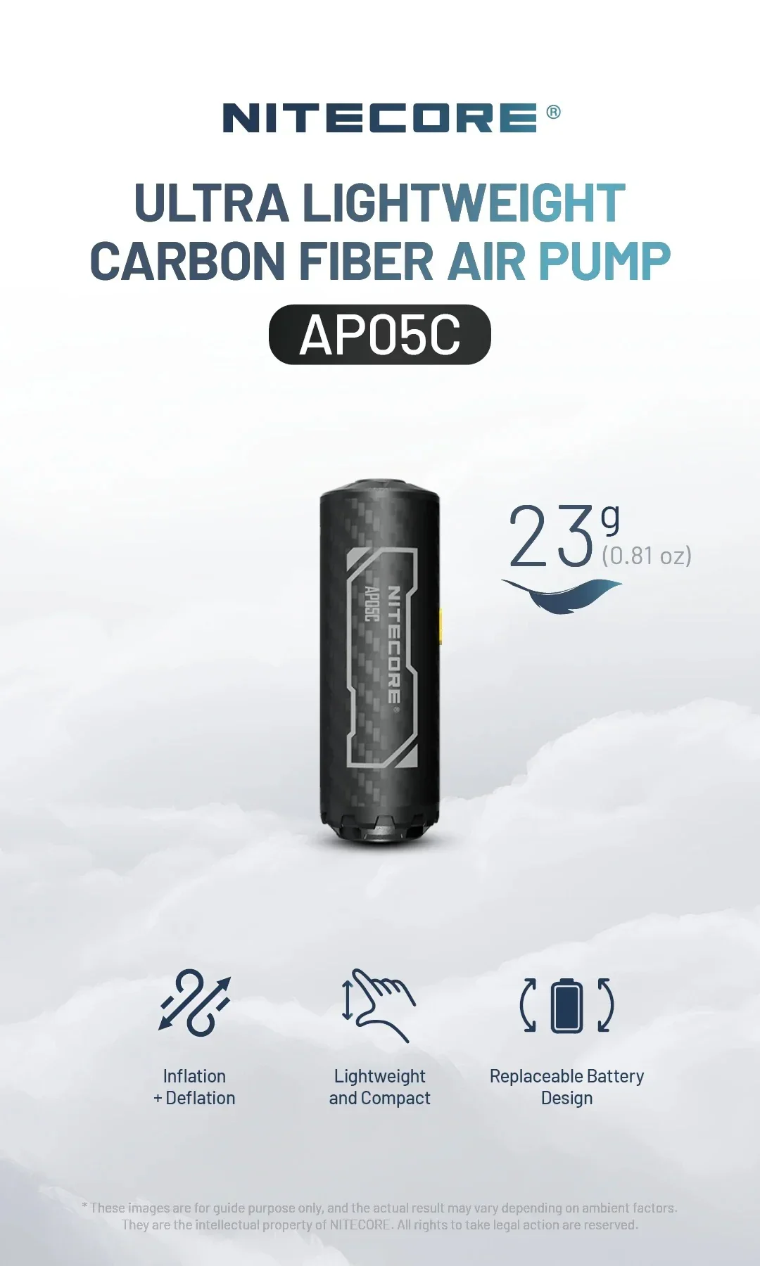 AP05C - Ultra Lightweight Air Pump (2.7kPa) - Image 4