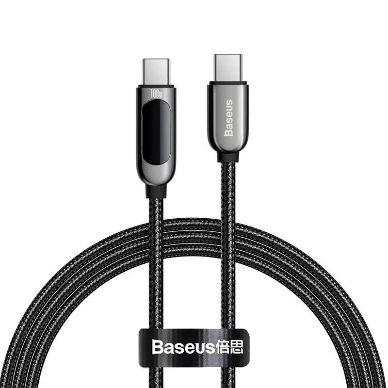 Baseus 100W Display Fast Charging Cable USB-C (1m) - Image 3