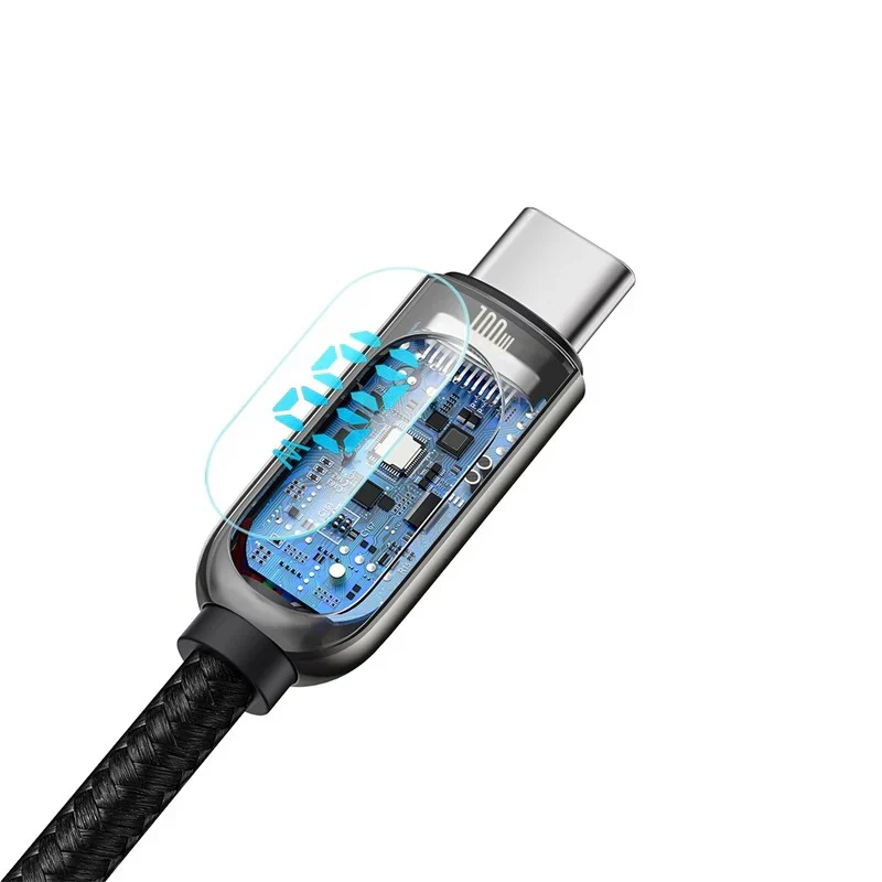 Baseus 100W Display Fast Charging Cable USB-C (1m) - Image 4