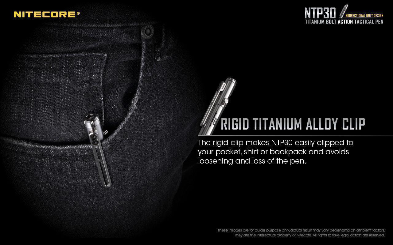 Bolt Action Titanium Pen NTP30 - Image 16