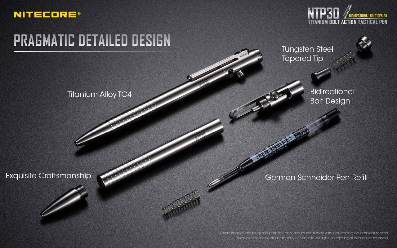 Bolt Action Titanium Pen NTP30 - Image 17