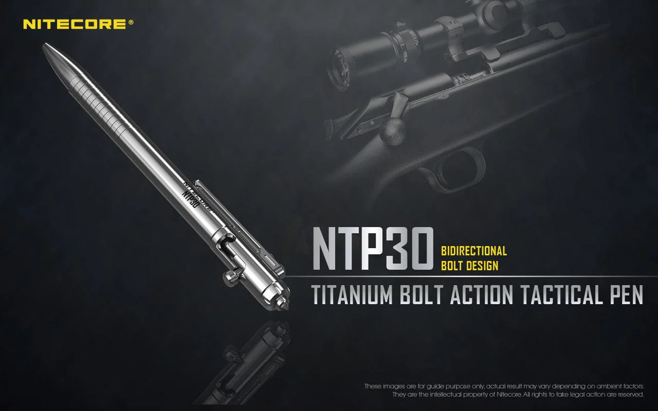 Bolt Action Titanium Pen NTP30 - Image 6