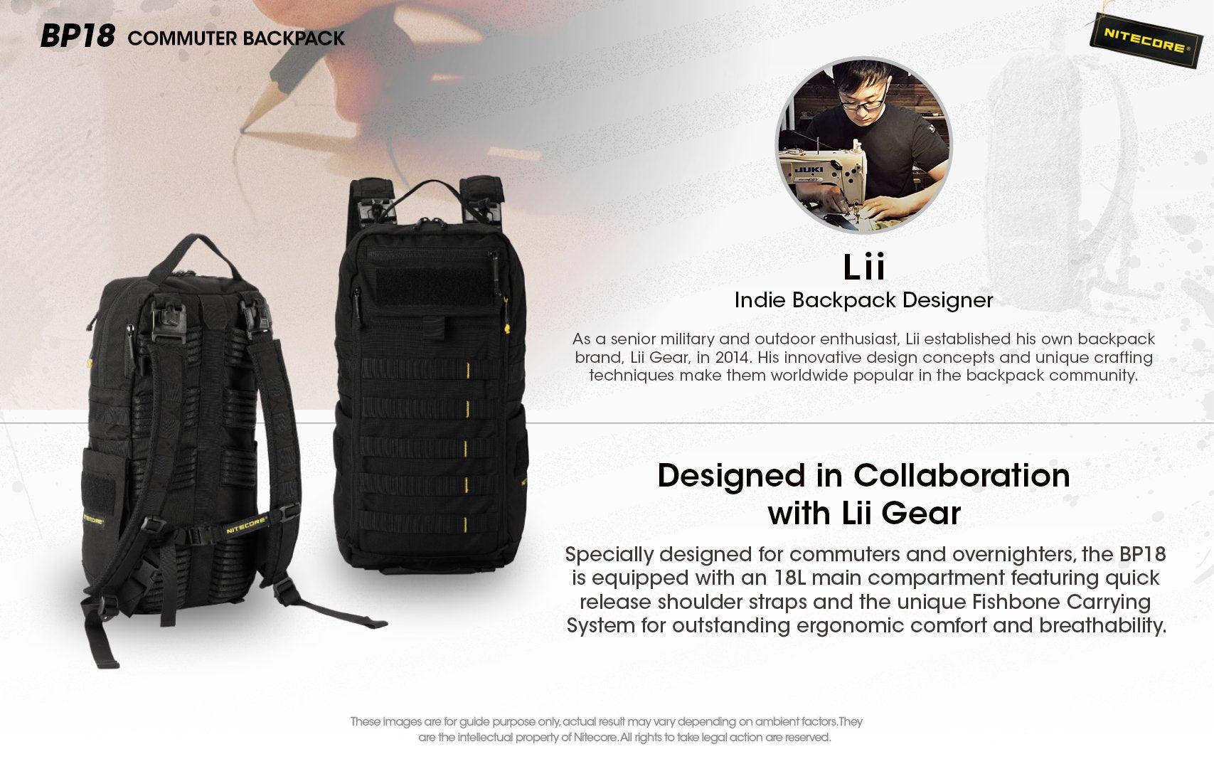 BP18 Modular Backpack - 18L Capacity - Image 3