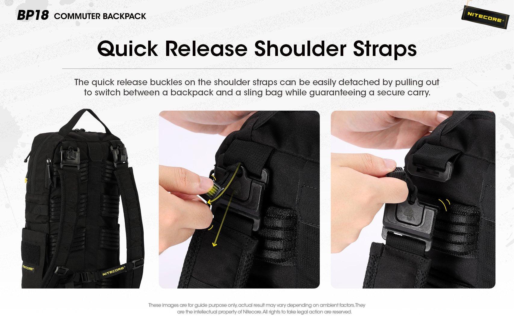 BP18 Modular Backpack - 18L Capacity - Image 4