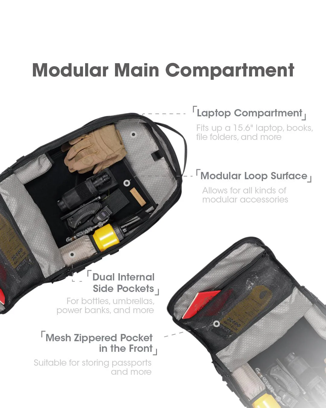 BP23 PRO Backpack - 23L Capacity - Image 7
