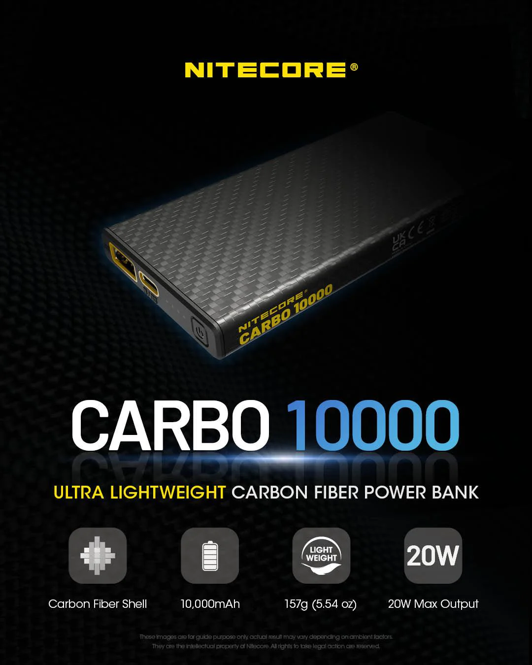 CARBO 10000 Carbon Fiber Energy Brick (10,000mAh 3A) - Image 25