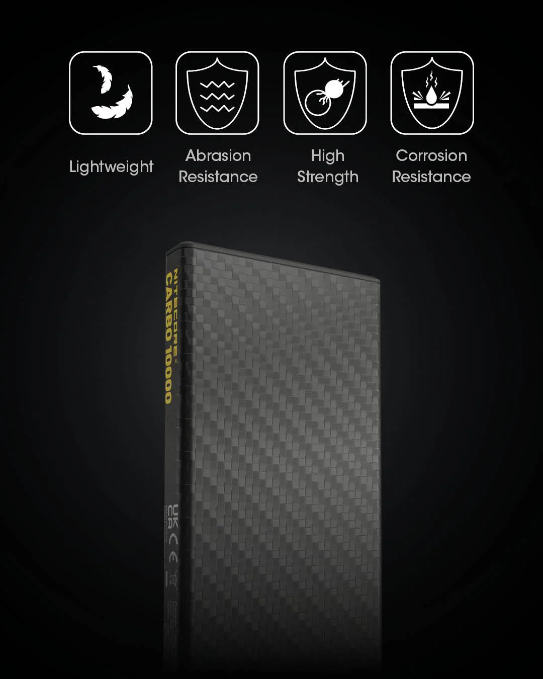 CARBO 10000 Carbon Fiber Energy Brick (10,000mAh 3A) - Image 29
