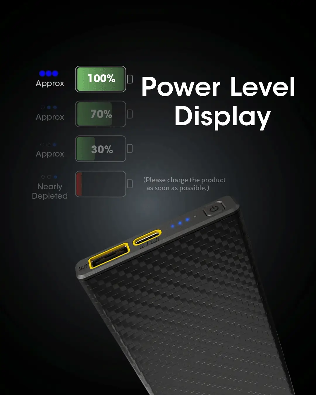 CARBO 10000 Carbon Fiber Energy Brick (10,000mAh 3A) - Image 38