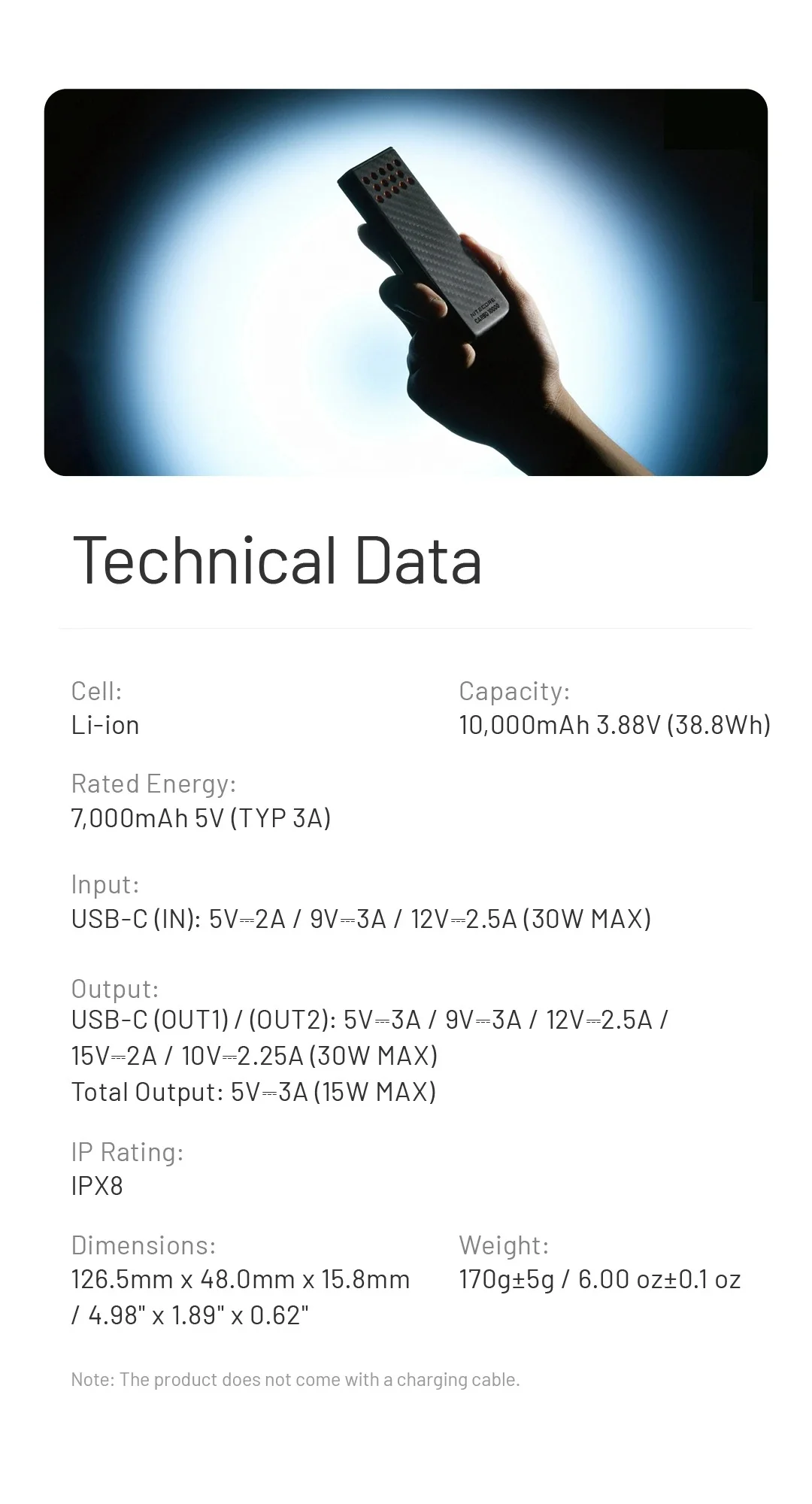 CARBO 10000 GEN2 (10,000mAh 3A 30W) - Image 22