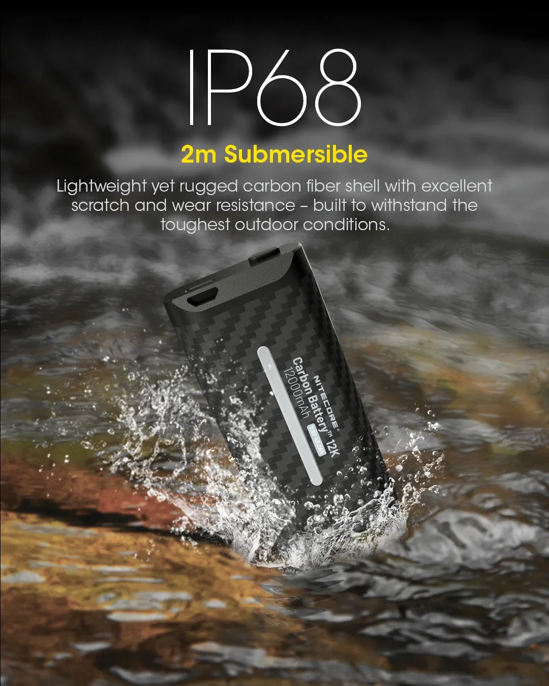 Carbon Battery 12K Headband Kit (12,000mAh 3A) - Image 12