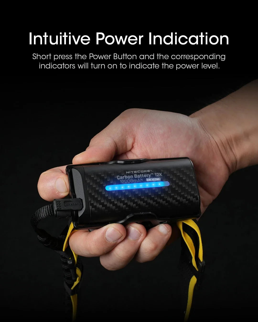 Carbon Battery 12K Headband Kit (12,000mAh 3A) - Image 16