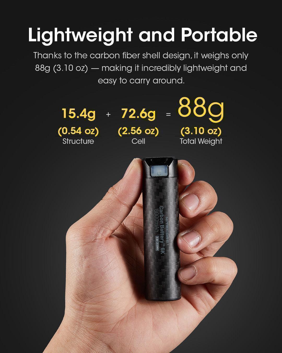 Carbon Battery 6K (6,000mAh 1A) - Image 7