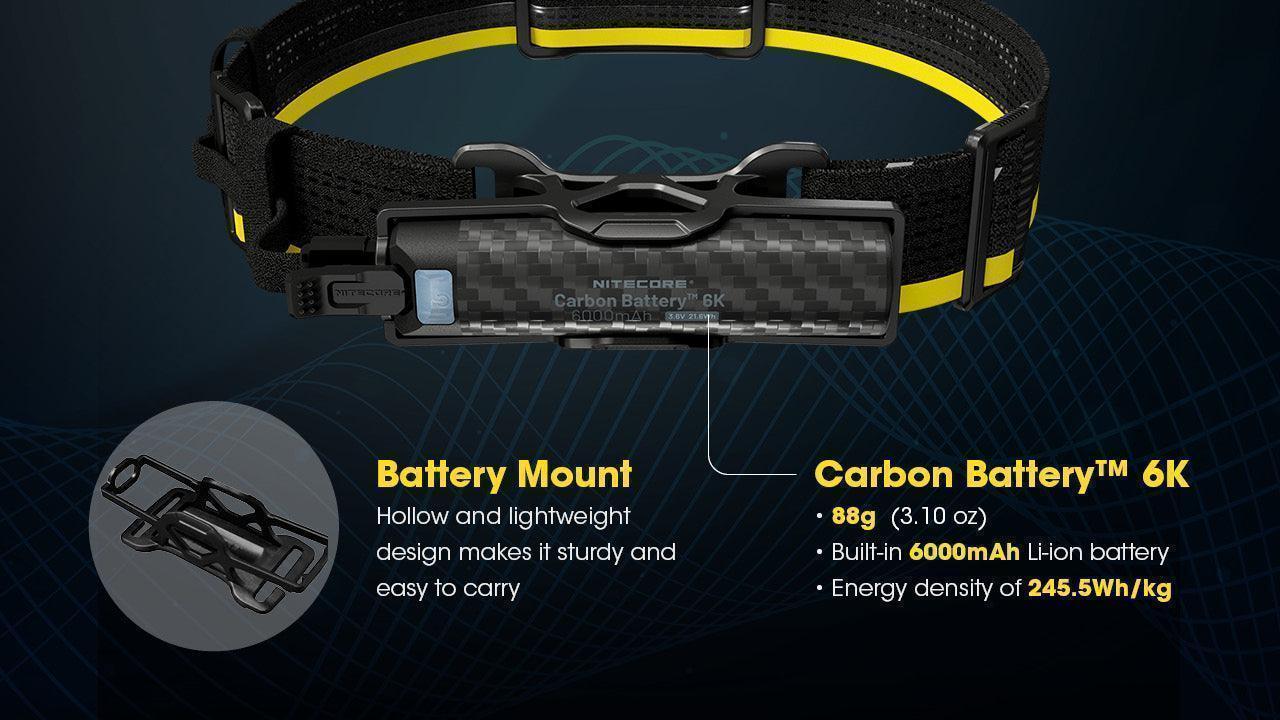 Carbon Battery 6K Headband Kit (6,000mAh 1A) - Image 13
