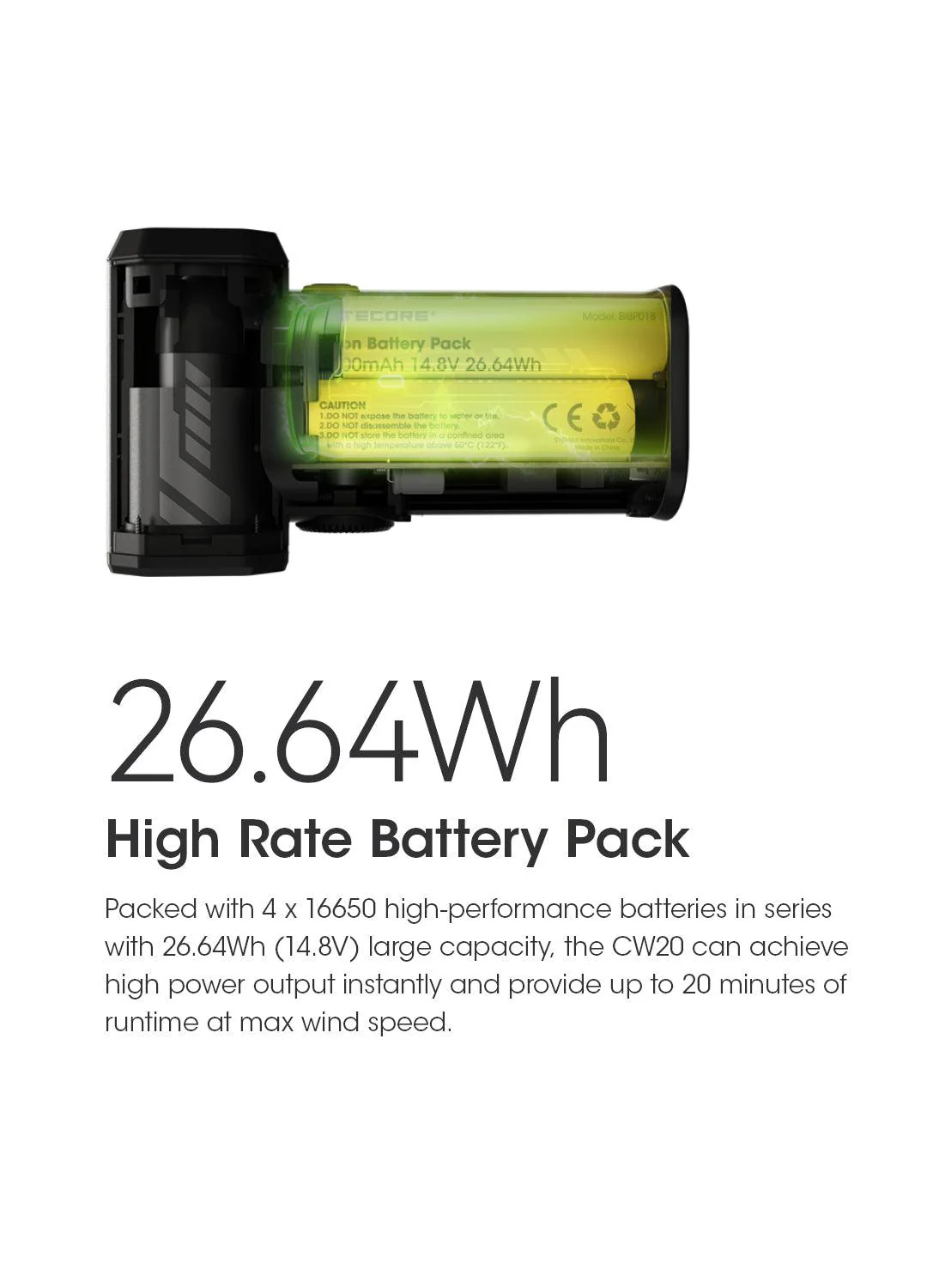 CW20 - Handheld Turbo Fan (150km/h) - Image 18