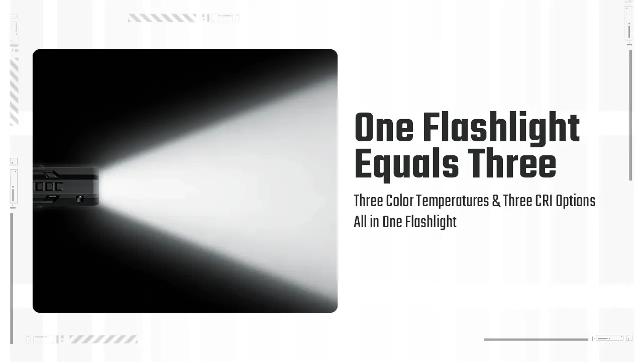EDC07 (Black) - 1500 lumens - Image 7