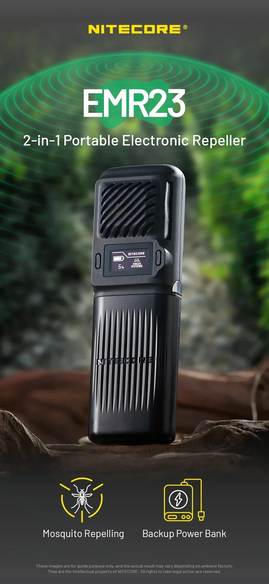 EMR23 2-in-1 Electronic Mosquito Repellent - Image 6