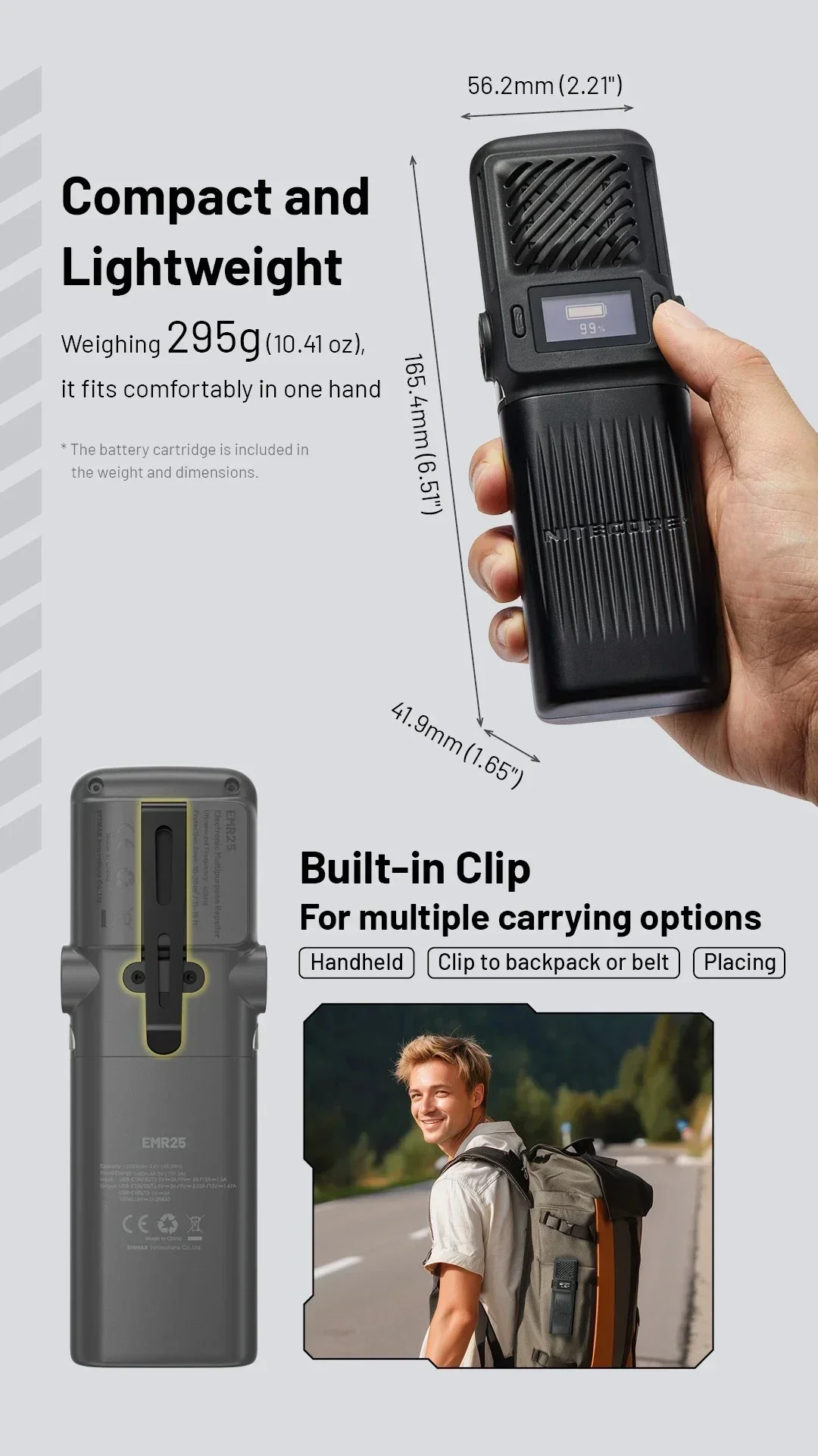 EMR25 3-in-1 Electronic Mosquito Repellent - Image 19
