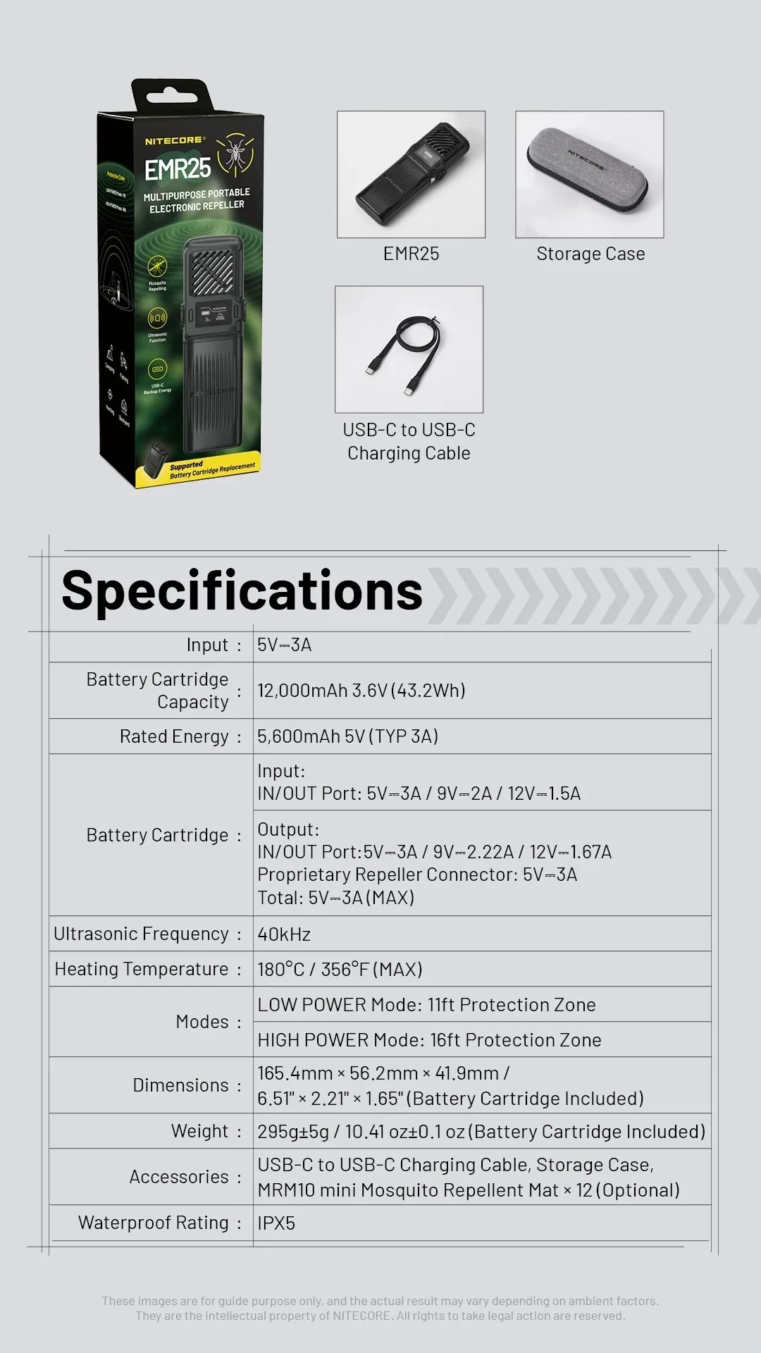 EMR25 3-in-1 Electronic Mosquito Repellent - Image 23