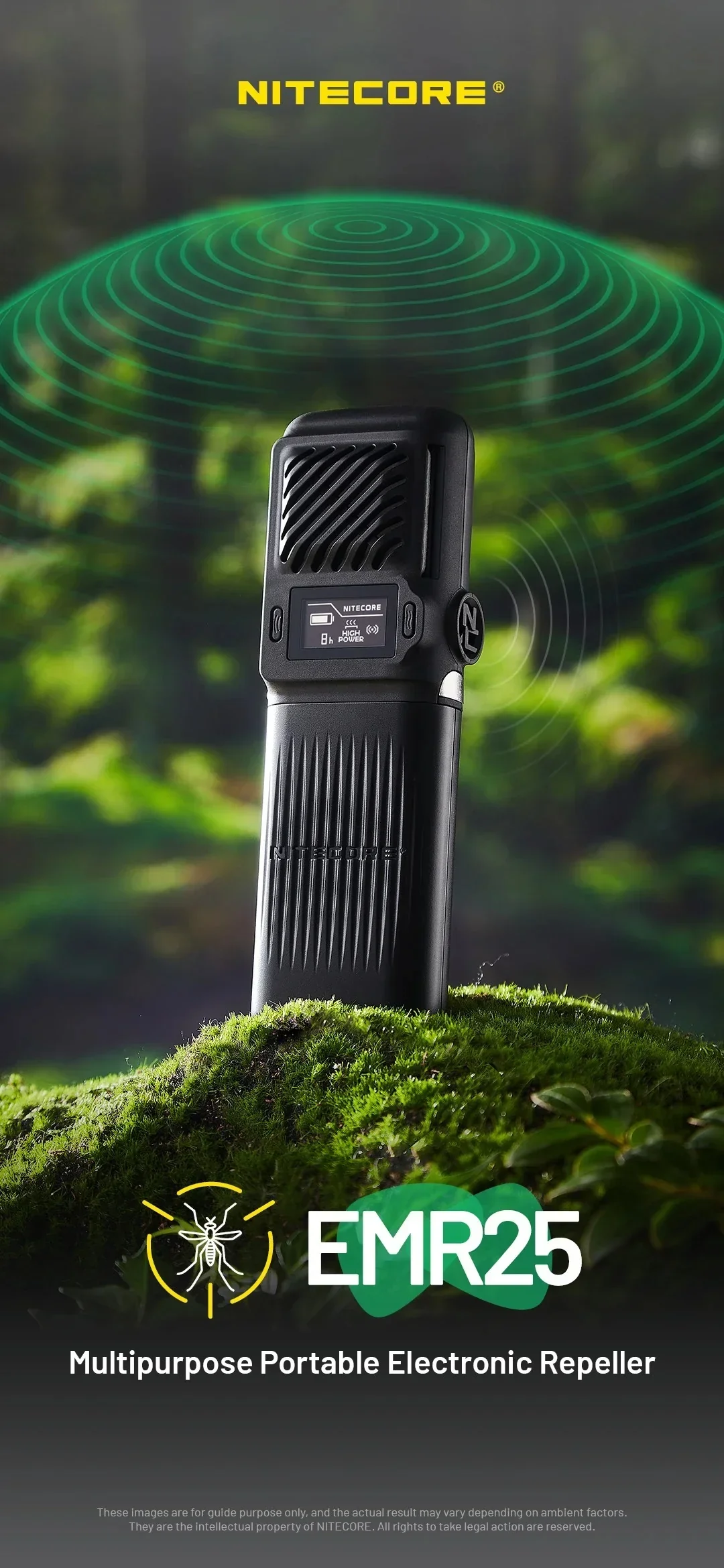 EMR25 3-in-1 Electronic Mosquito Repellent - Image 6
