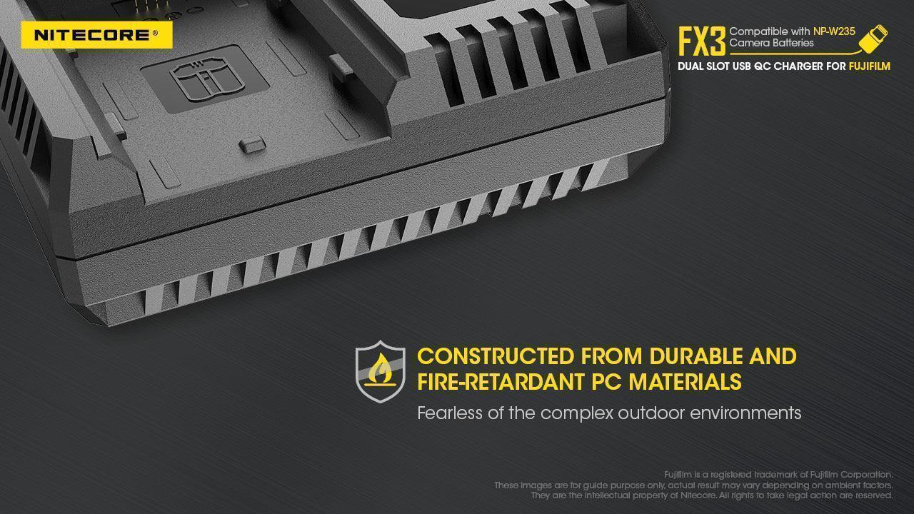 FX3 (Fujifilm NP-W235) Dual-Slot Battery Charger - Image 16