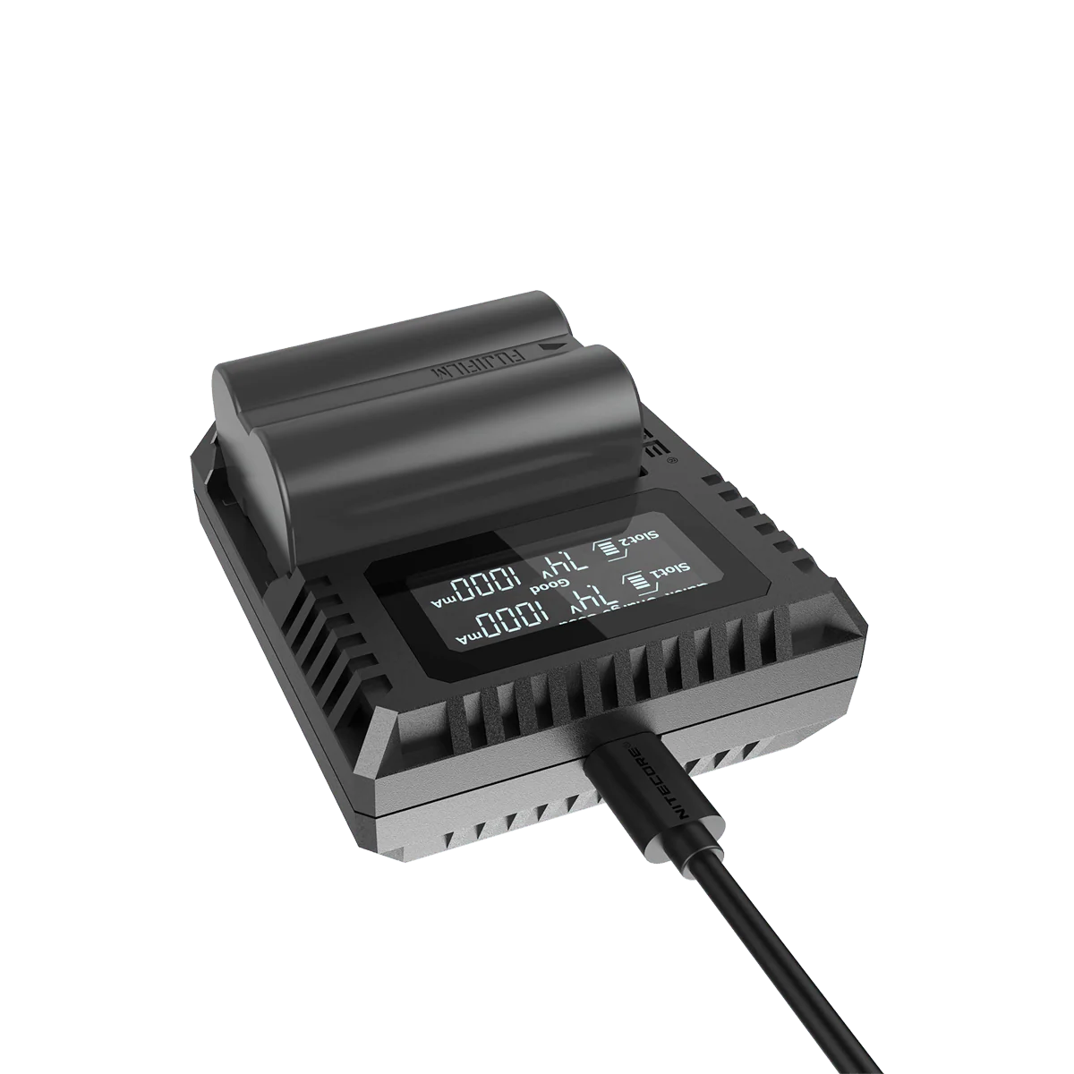 FX3 (Fujifilm NP-W235) Dual-Slot Battery Charger - Image 4