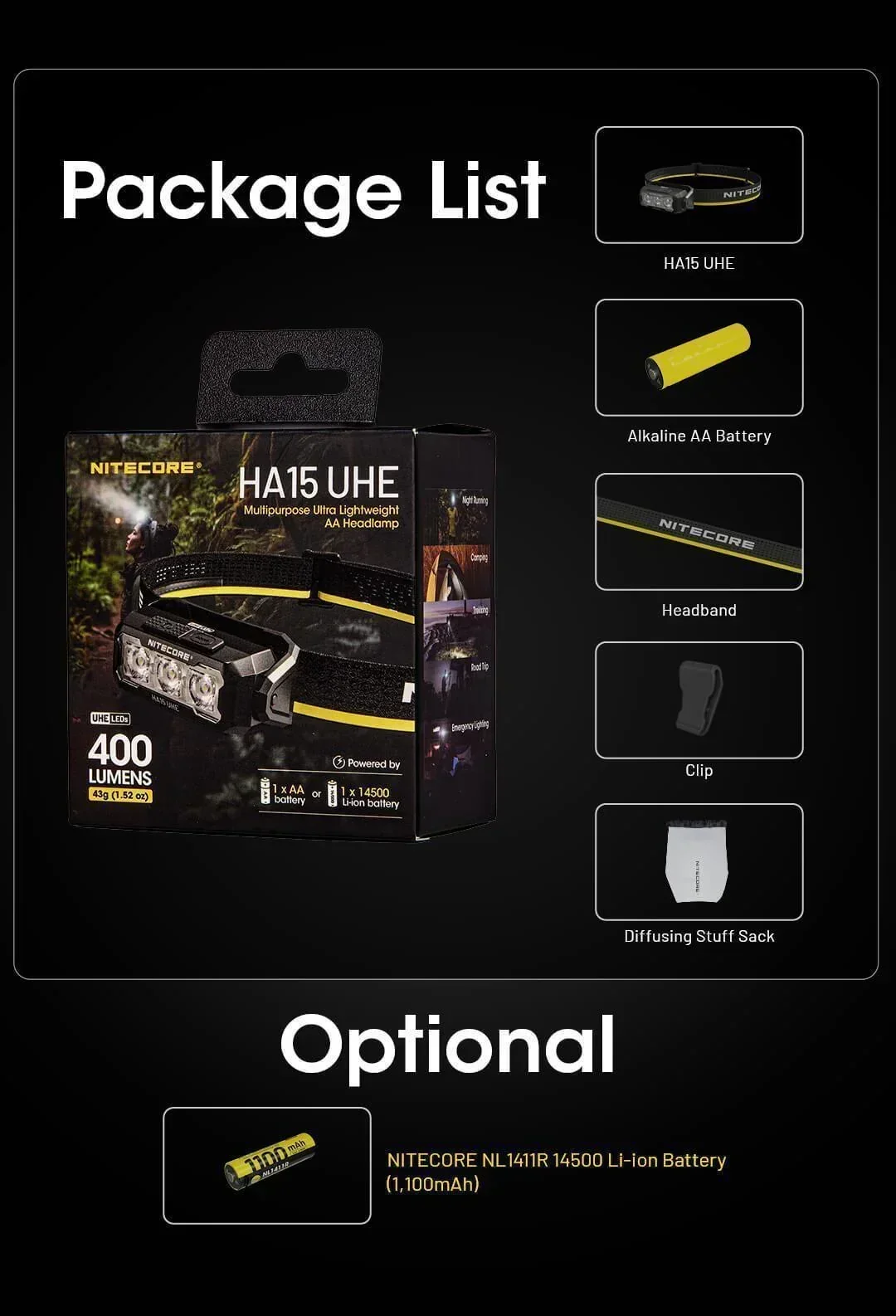HA15 UHE - 400 lumens - Image 23