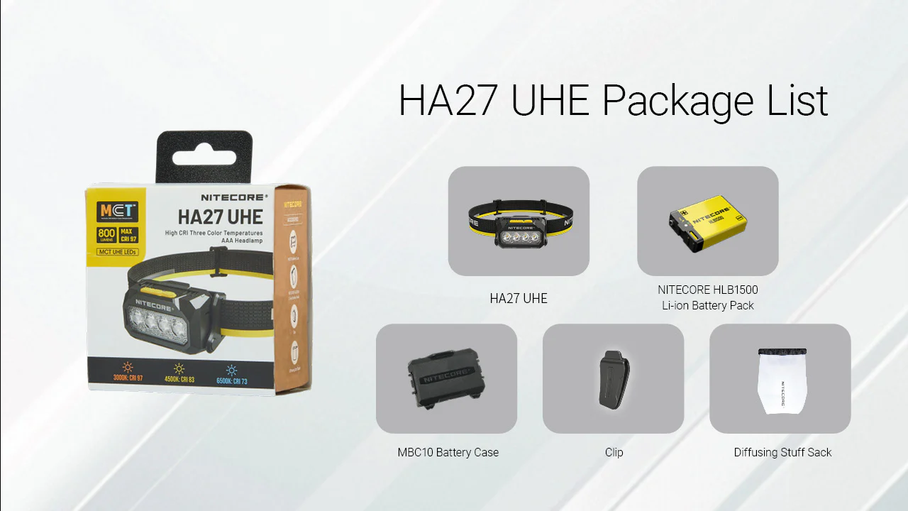 HA27 UHE (Black) - 800 lumens - Image 23