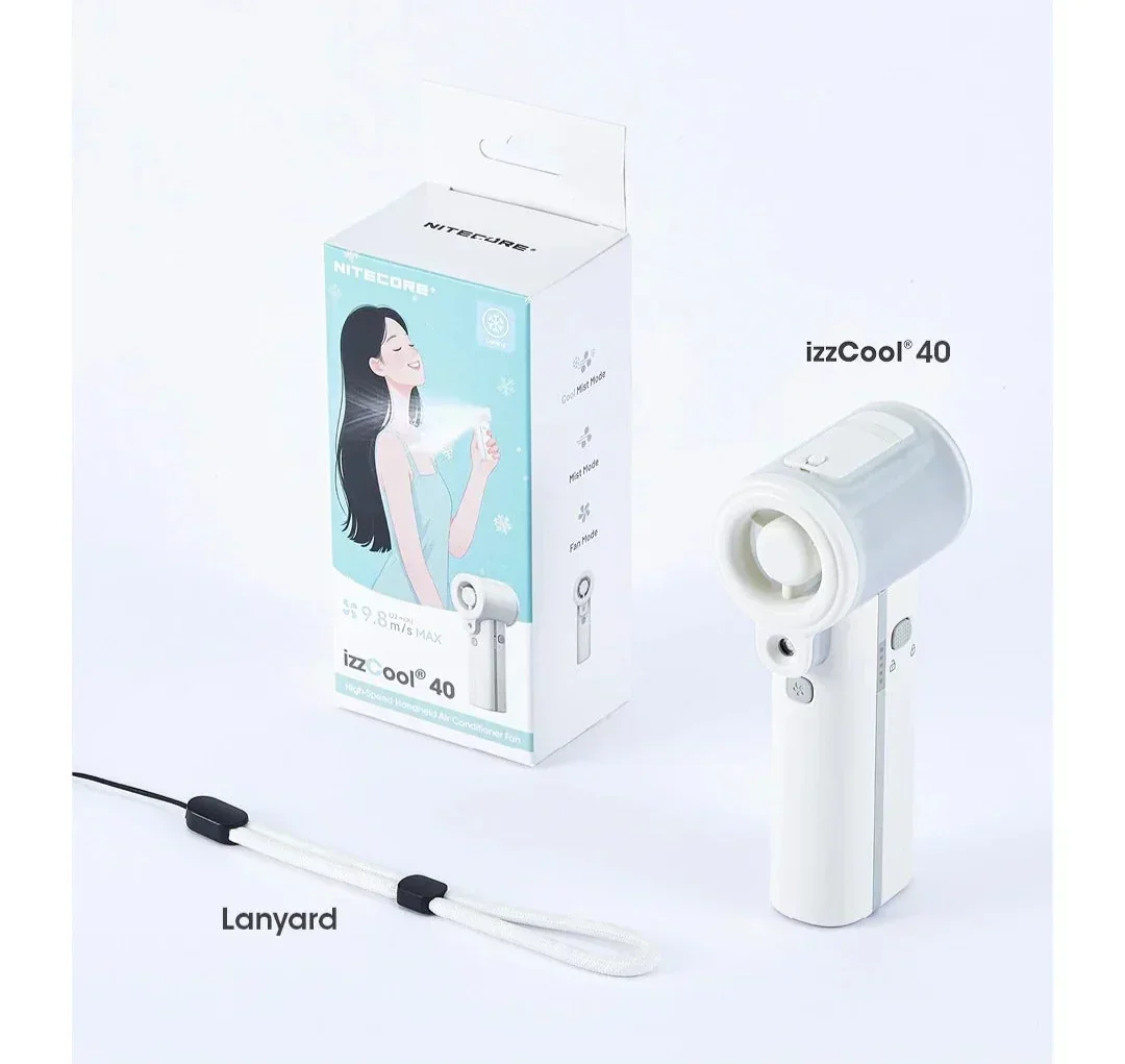 izzCool 40 - High Speed Handheld Air Conditioner Fan (5,200mAh) - Image 16