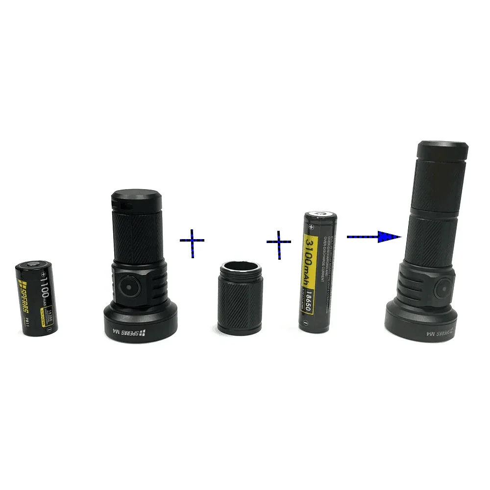 M4 Extension Tube (For 18650 Battery) - Image 5