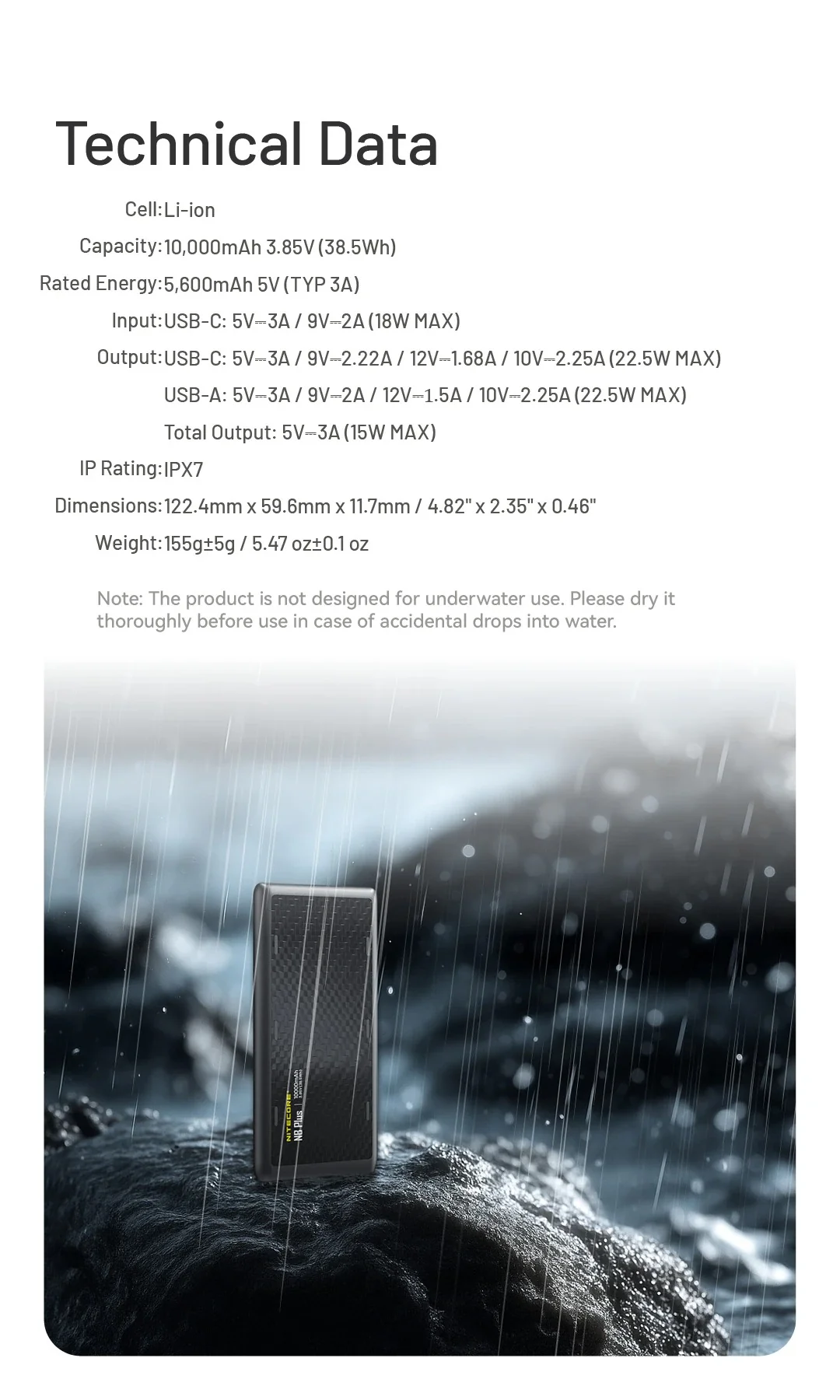 NB Plus (10,000mAh 3A 22W) - Image 19