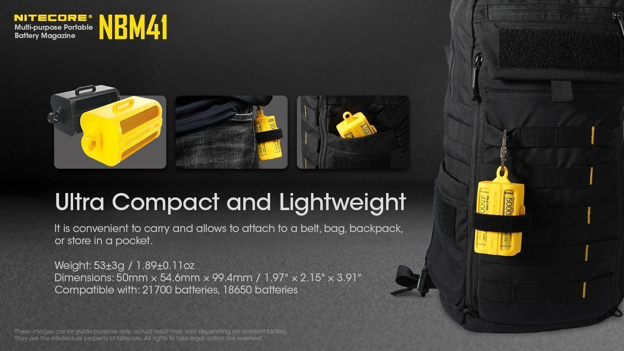 NBM41 (BLACK) - Battery Magazine for 21700 - Image 9
