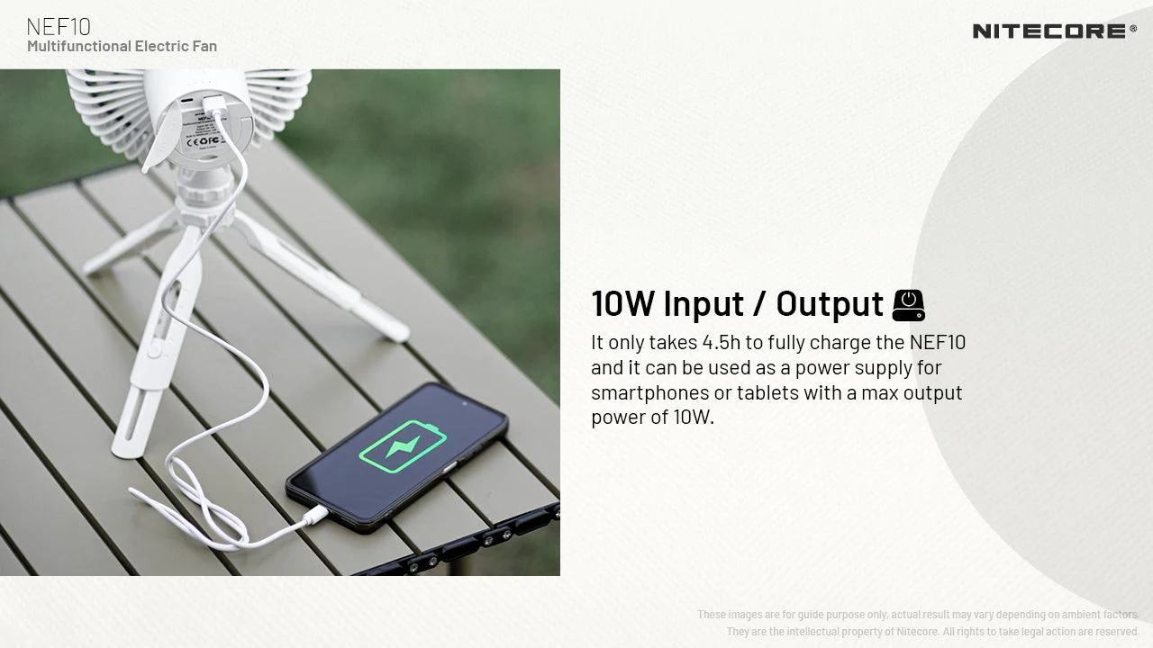 NEF10 - LED Fan (10,000mAh) - Image 11