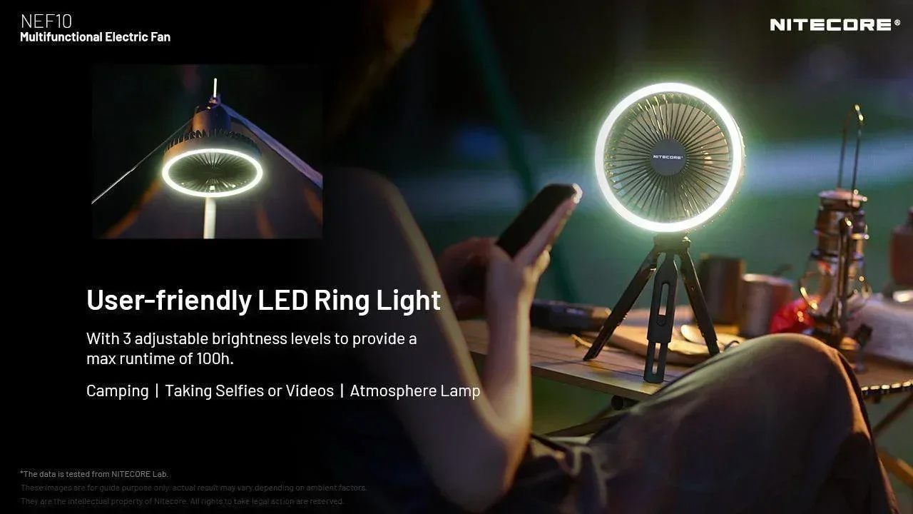 NEF10 - LED Fan (10,000mAh) - Image 4