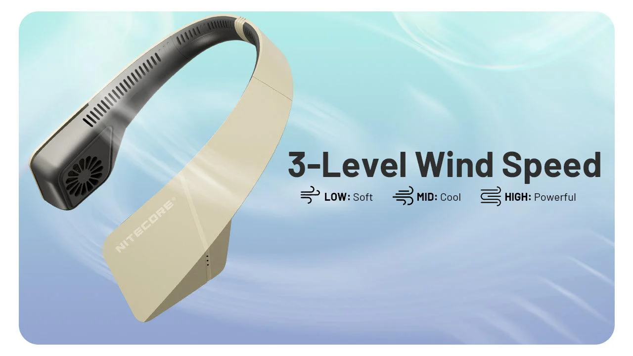 NEF20 - Bladeless Neck Fan (4,000mAh) - Image 11