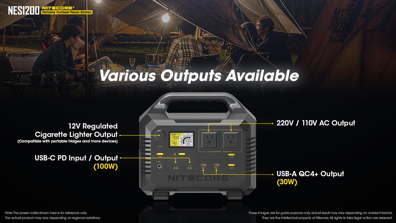 NES1200 (1252.8Wh) Portable Power Station - Image 9