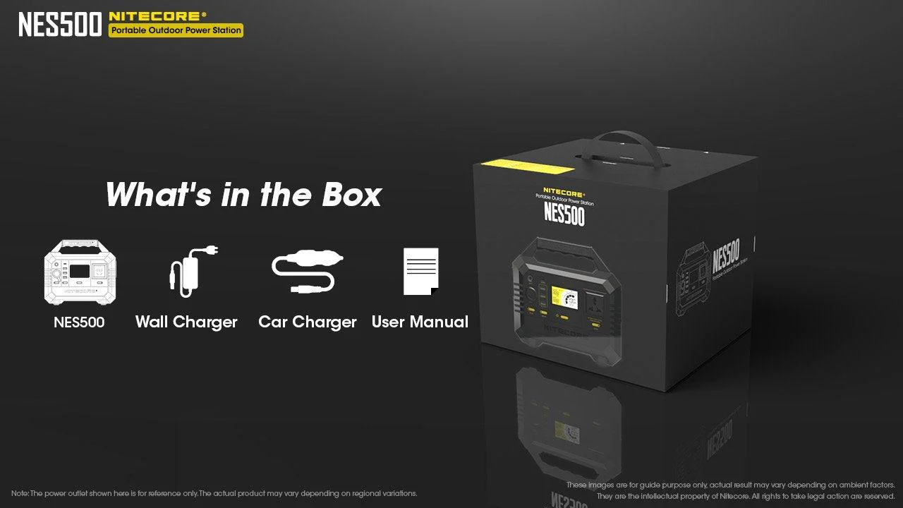 NES500 (518Wh 144,000mAh) Portable Power Station - Image 17
