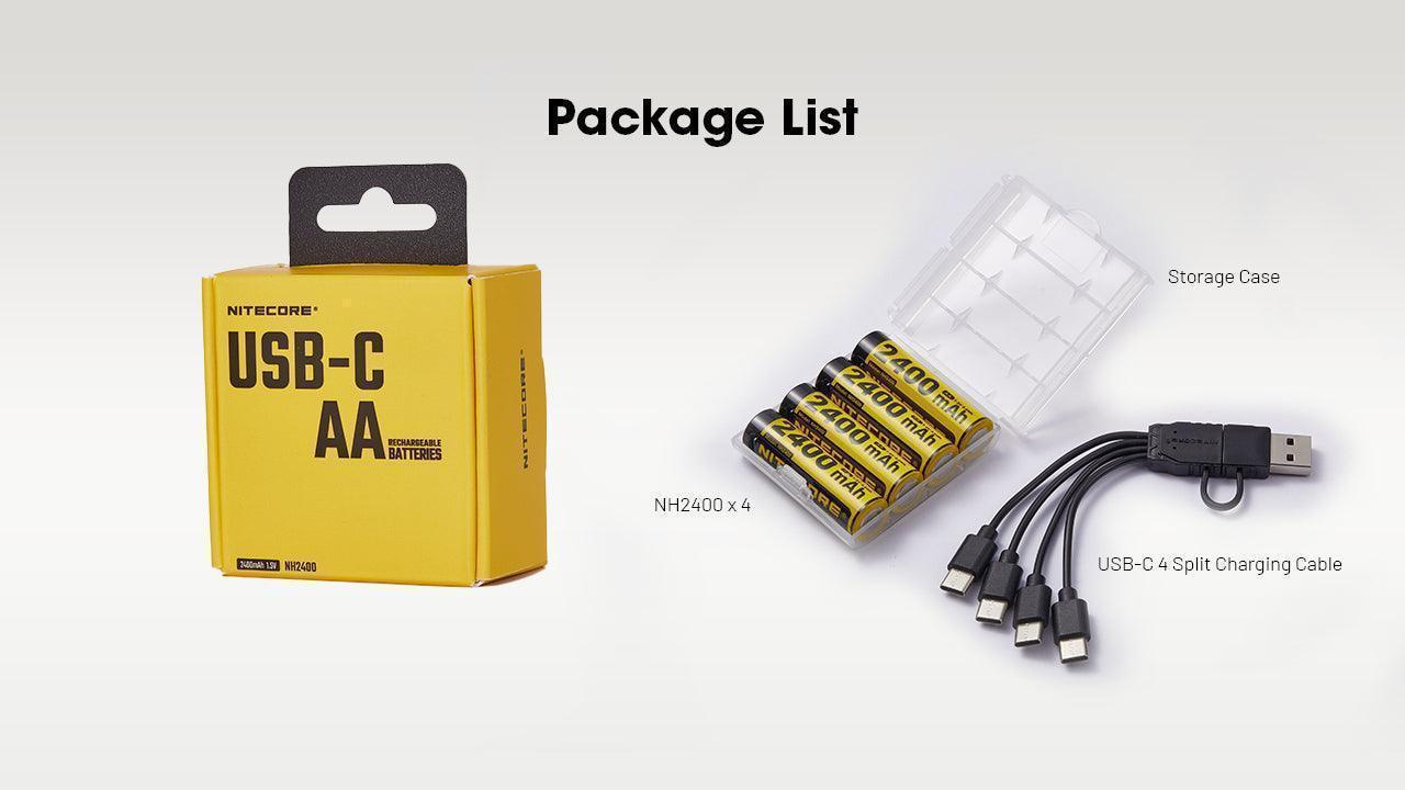 NH2400 4PC (AA - 2400mAh - 1.5V) - Image 13