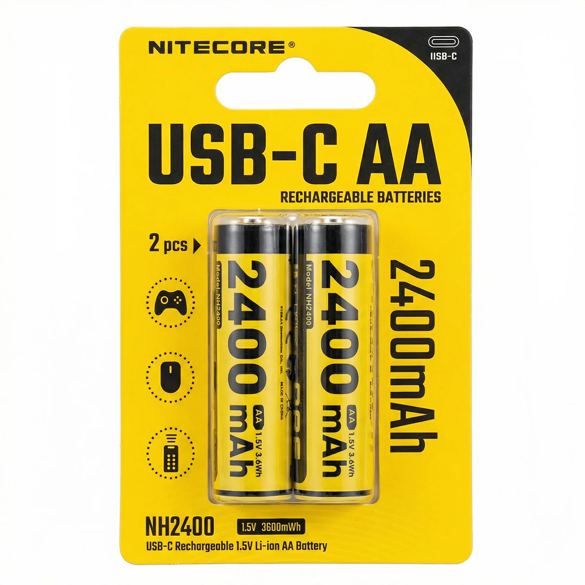 NH2400 4PC (AA - 2400mAh - 1.5V) - Image 14