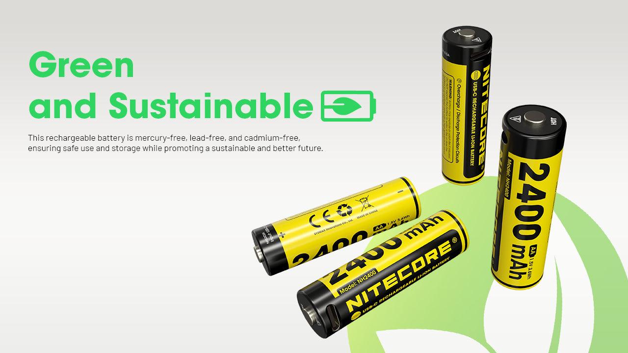 NH2400 4PC (AA - 2400mAh - 1.5V) - Image 8