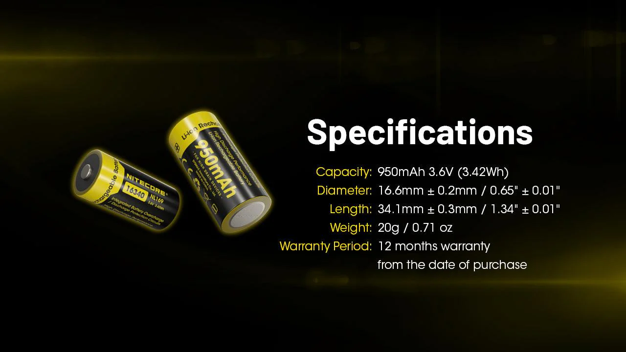 NL169 (16340 - 950mAh - 2A) - Image 10