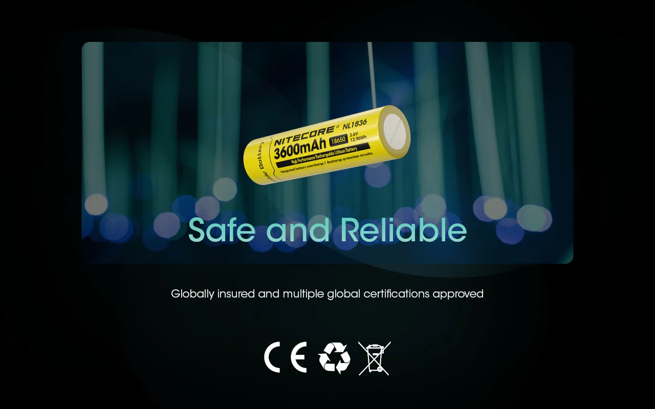 NL1836 (18650 - 3600mAh - 3A) - Image 11
