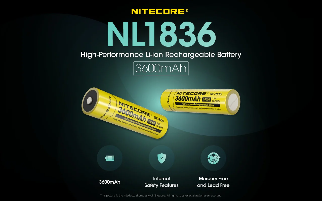 NL1836 (18650 - 3600mAh - 3A) - Image 4