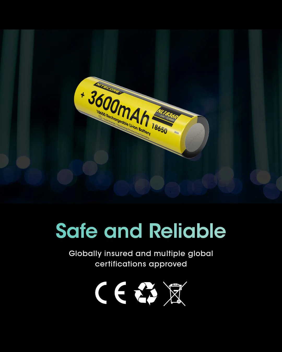 NL1836R (18650 - 3600mAh - 6A) - Image 11