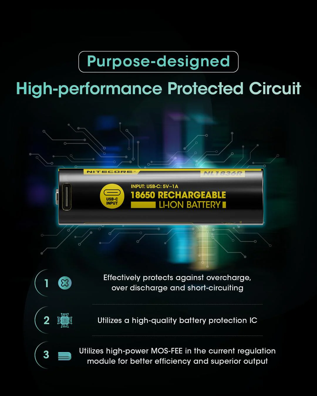 NL1836R (18650 - 3600mAh - 6A) - Image 7