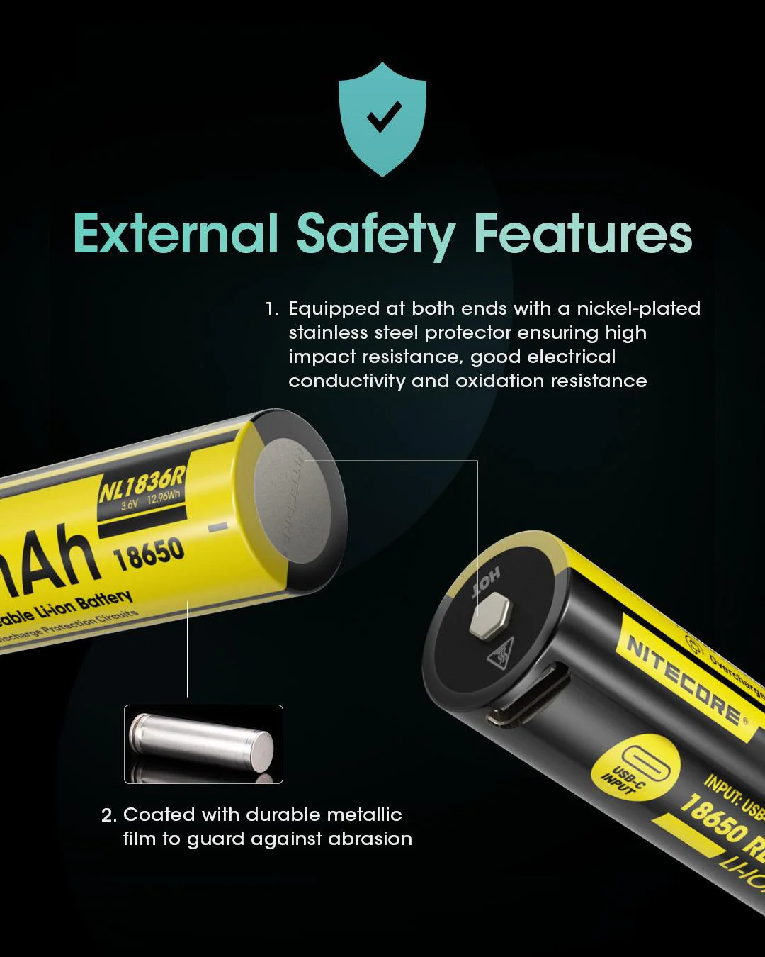 NL1836R (18650 - 3600mAh - 6A) - Image 8