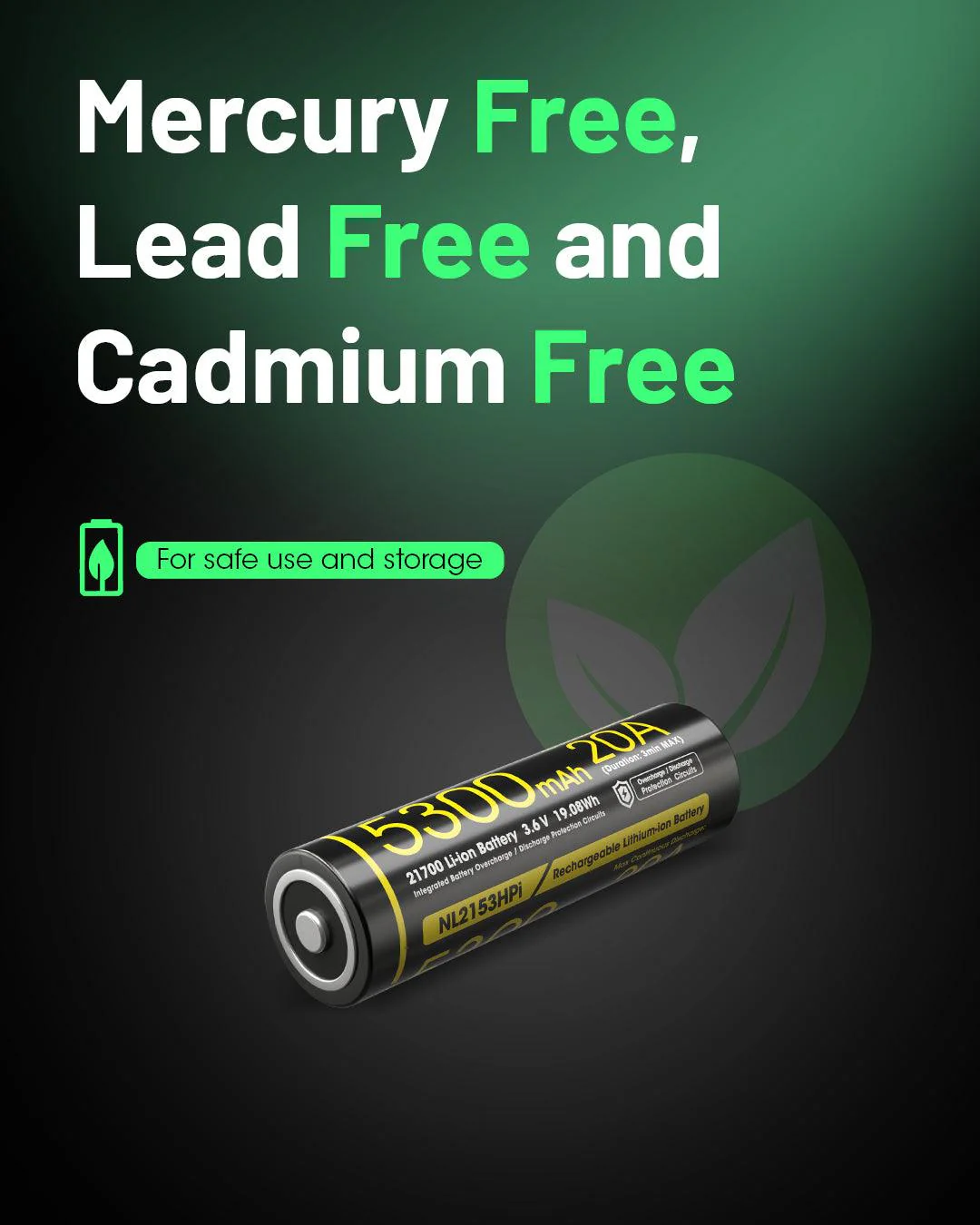 NL2153HPi (21700 - 5300mAh - 20A) - Image 10