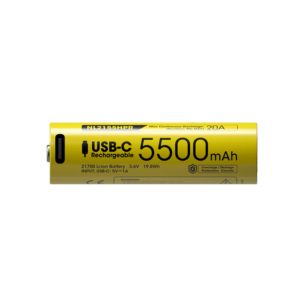 NL2155HPR (21700 - 5500mAh - 20A) - Image 2