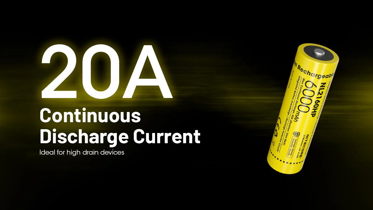 NL2160HP (21700 - 6000mAh - 20A) - Image 4