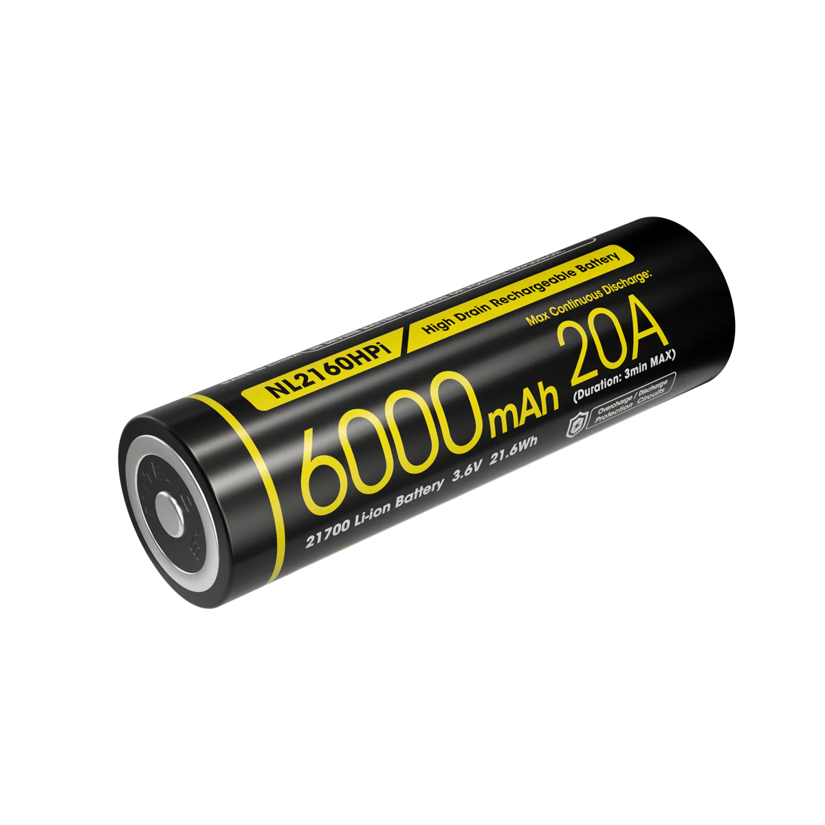 NL2160HPi (21700 - 6000mAh - 20A)